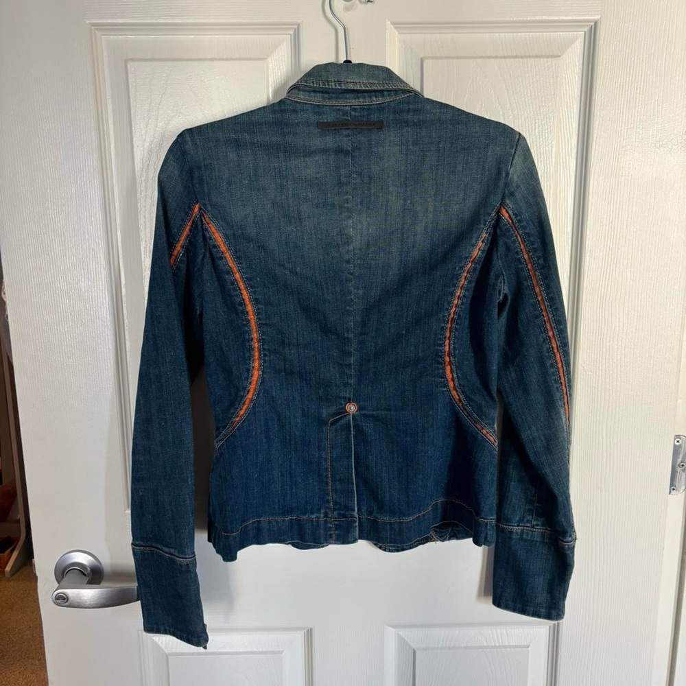 Jean Paul Gaultier vintage denim blazer - Picture 4 of 8